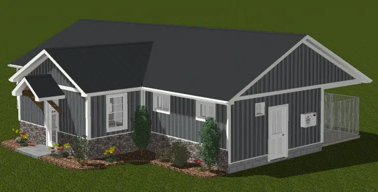 kennel 3D mockup