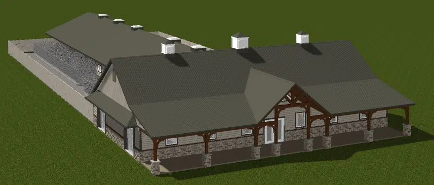 kennel 3D mockup